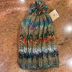 NEW! Andes Gifts Handmade Chunky Warm Knit Hat, Beanie One Size NWT!